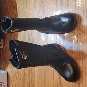 Michael Kors toddler girl leather boots size 7